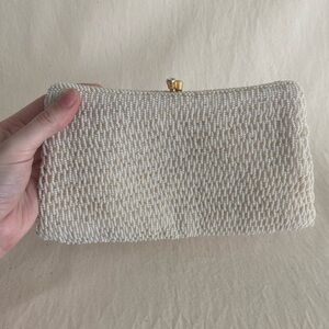 Vintage hand beaded purse or clutch.